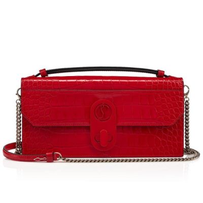 Bolsos De Noche Elisa Baguette Christian Louboutin Mujer - Rojos - 1210714H924
